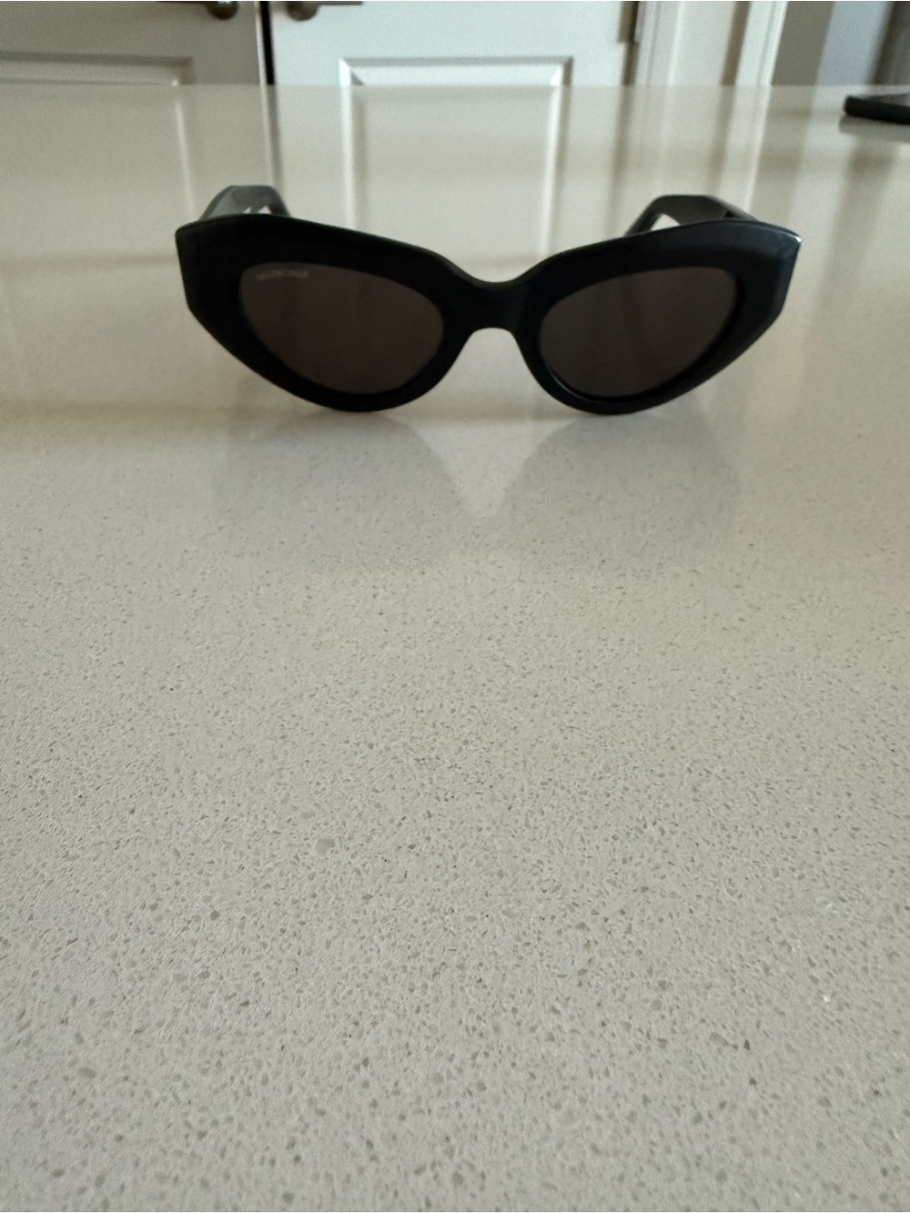 Balenciaga BB0236S Black recycled acetate Sunglasses